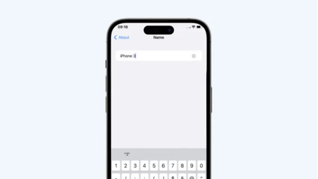 iPhone Name Screen - How to Change iPhone Name?