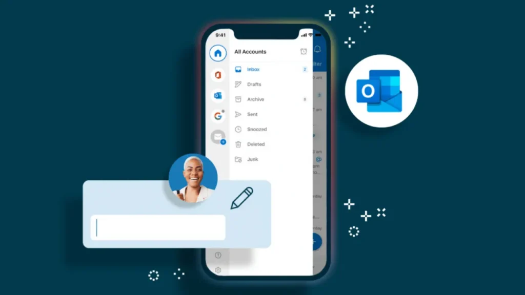Signature Changing Illustration on Mobile - How to Change Signature in Outlook?