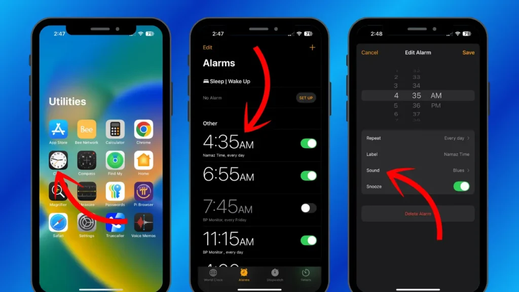 First Steps of How to Change Alarm Sound on iPhone?