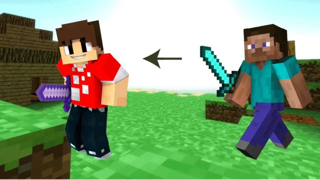Transition of Character Skin Change - How to Change Minecraft Skin?